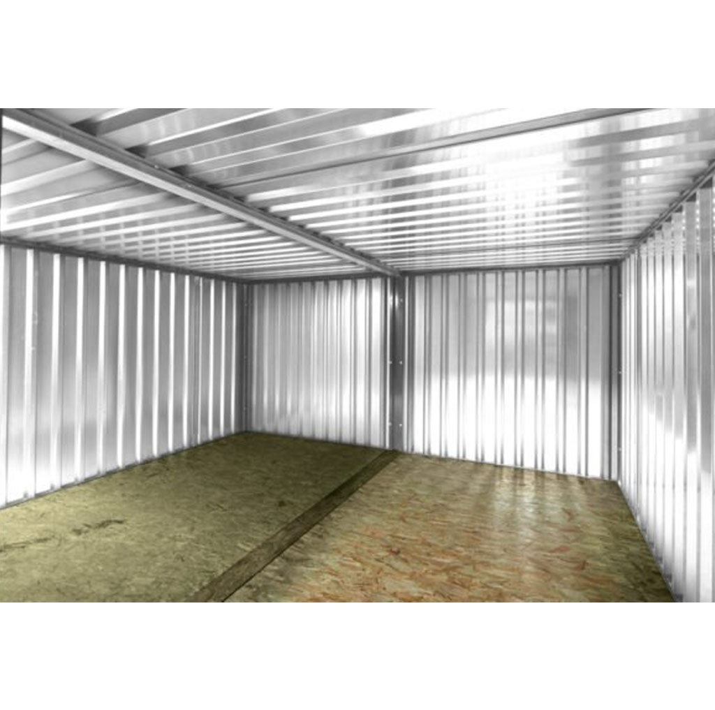 4M X 4.2M Side Linked Flat Pack Container Bundle (Galvanised) - Image 3
