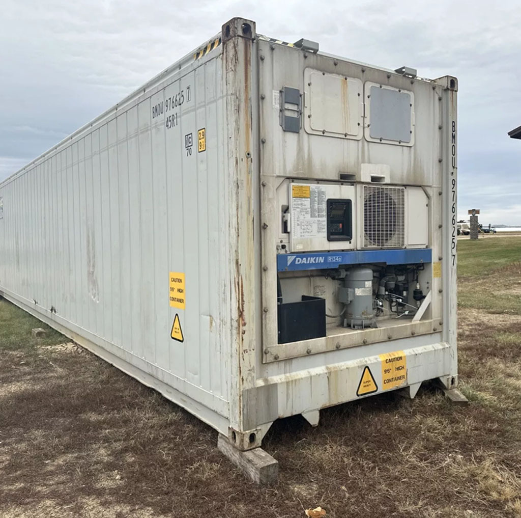 Refrigerator Container Daikon -40ft